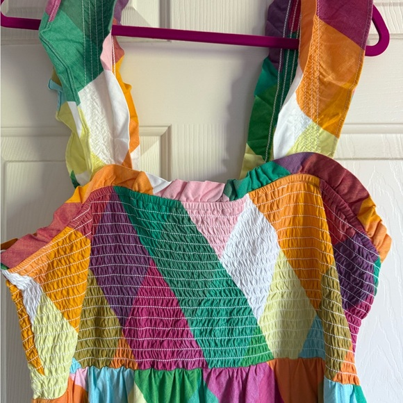 NWT Colorful Smocked Sundress - Picture 2 of 7